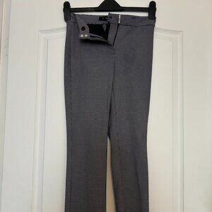 Theory Cropped Slim Kick Pull On Pant - Houndstooth - Size 00/24